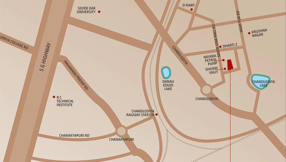 Location of Shaswat Sthapana Aatman - Image 395400