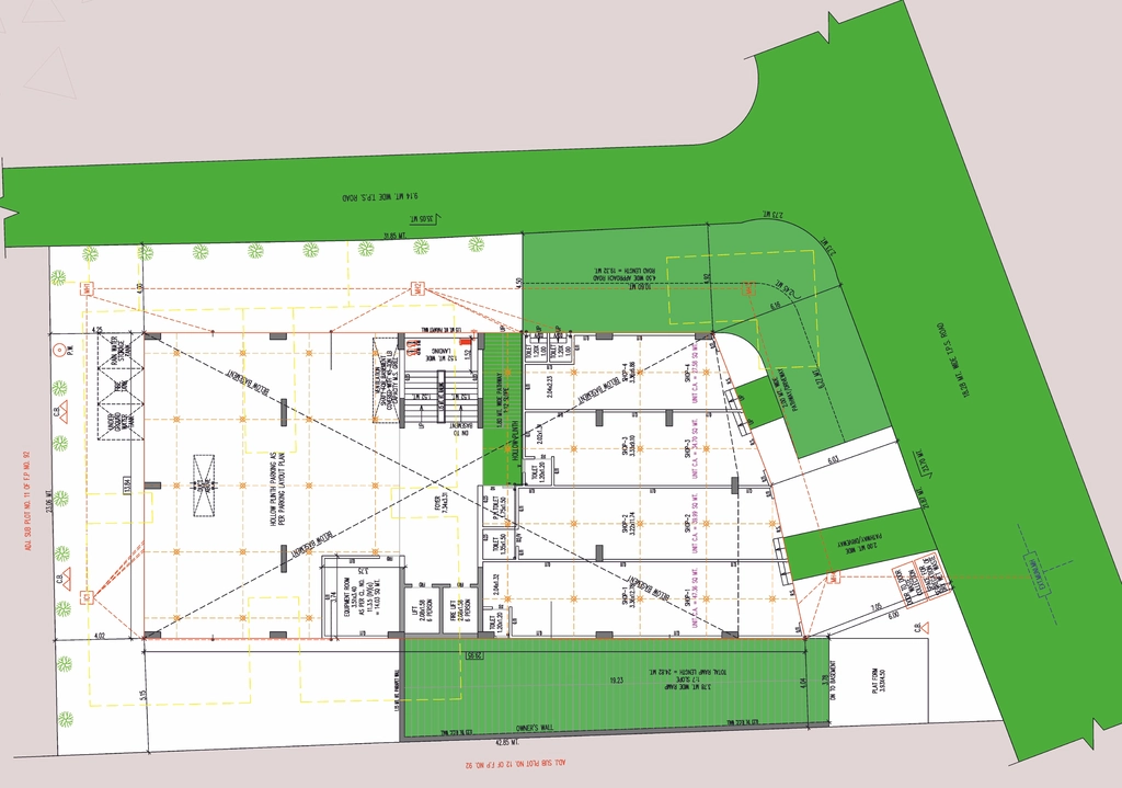 Master Plan of Prarambh Aura Heights in Maninagar, Ahmedabad - Image 395444
