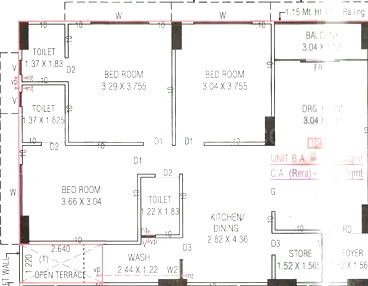 3 BHK Flat in Shriyam Heritage in Daskroi, Ahmedabad - Image 914671