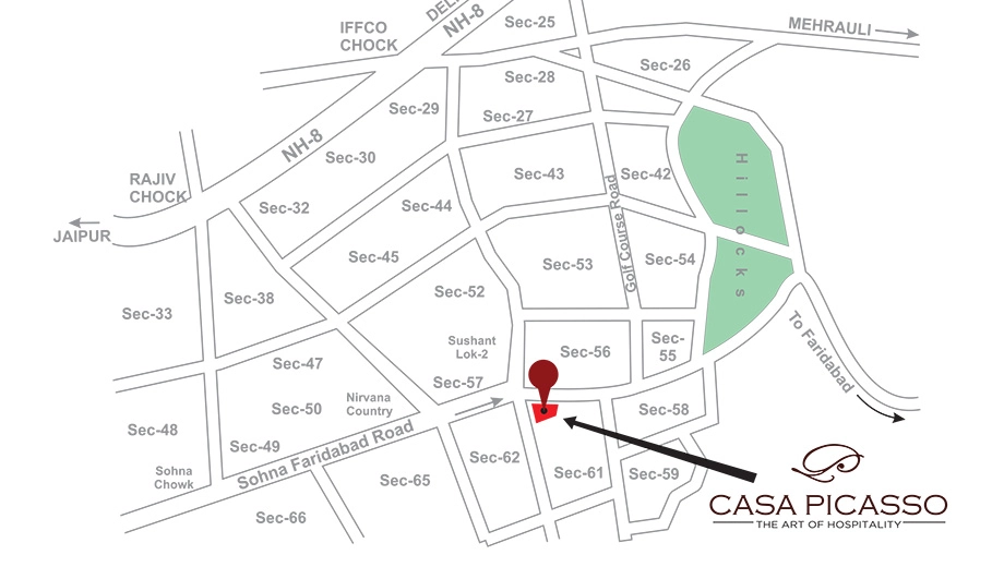 Location of Era Casa Picasso in Sector 61, Gurgaon - Image 396615
