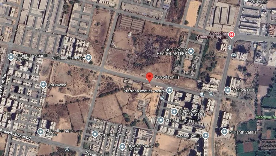 Location of Commercial Mishva Suryoday Hills - Image 395483
