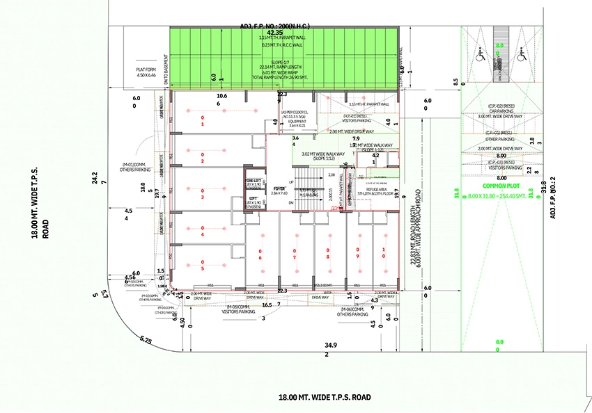 Master Plan of Krishna Viratra Heights in Nikol, Ahmedabad - Image 395492