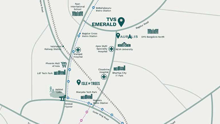 Location of TVS Emerald Altura - Image 396785