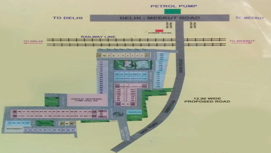 Location of Bhardwaj Sanjivani Estate - Image 395532
