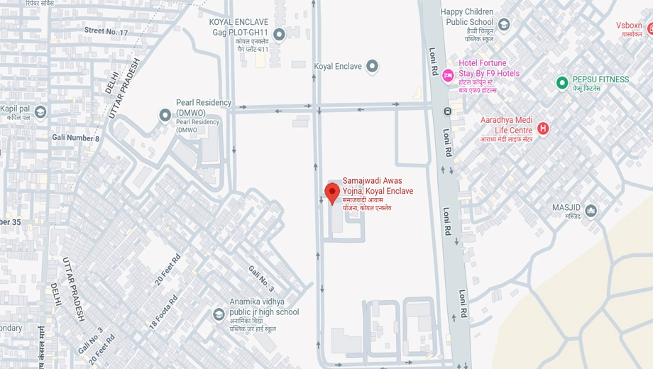 Location of GDA Samajwadi Awas Yojna - Image 395608