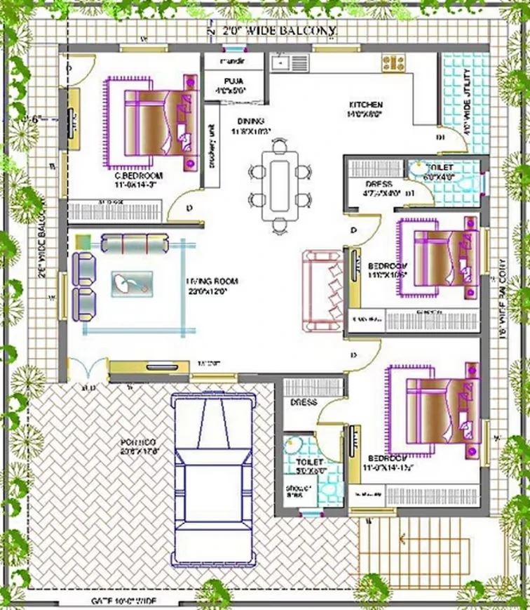 3 BHK House/Villa in Abhigyan Heavens Corner in Manneguda, Hyderabad - Image 914764