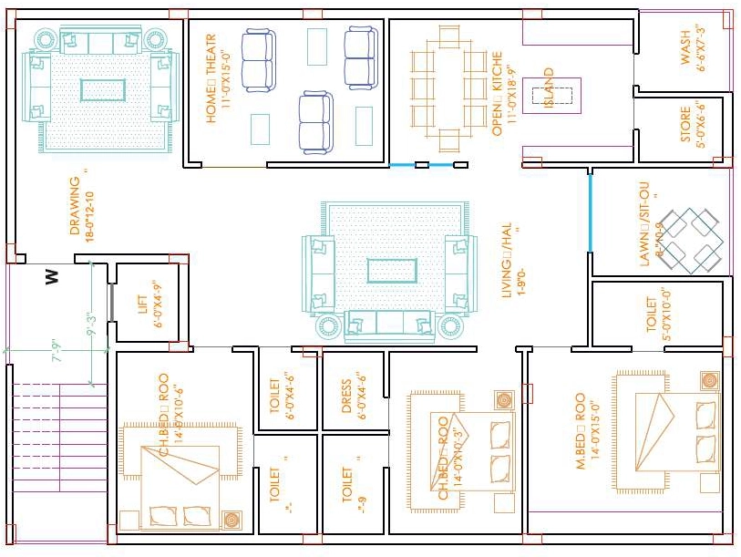 4 BHK Flat in Indigo Samarkund in Secunderabad, Hyderabad - Image 914755