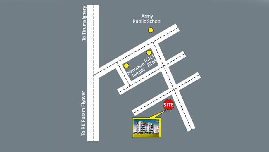Location of Indigo Samarkund in Secunderabad, Hyderabad - Image 395675