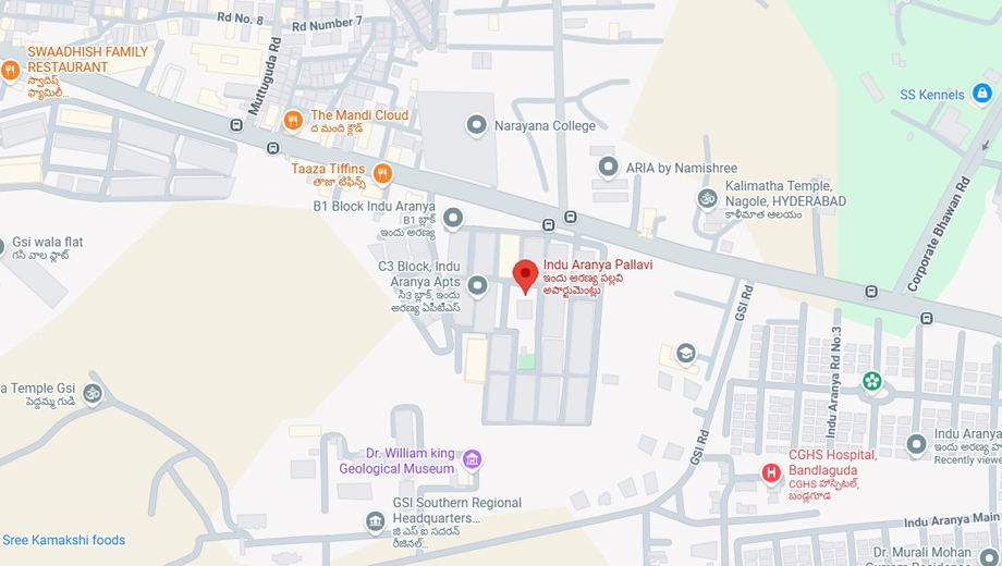 Location of Indu Aranya Pallavi - Image 395621