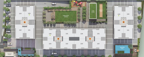 Master Plan of Goyal Orchid Exotica in Makarba, Ahmedabad - Image 26272