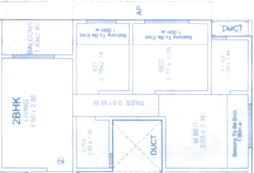 2 BHK Flat in Shakti Siyara Vista in Kalyan West, Thane - Image 915785