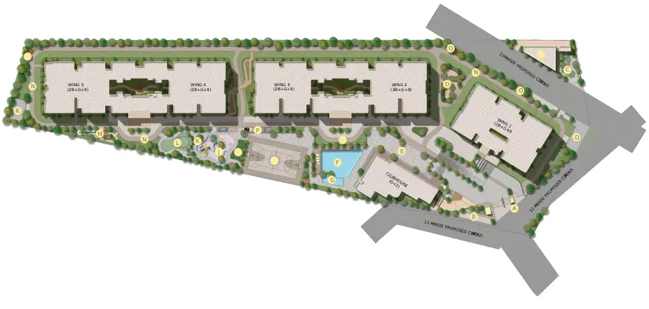 Master Plan of Sobha Magnum Opus in Hoskote, Bangalore - Image 397952