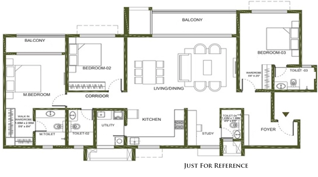 3.5 BHK Flat in Sobha Queens Towers in Attibele, Bangalore - Image 915834