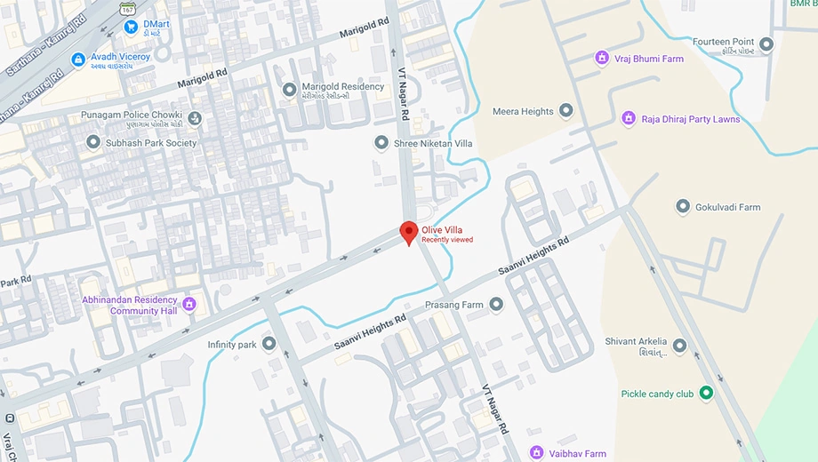 Location of Raghuraj Olive Villa - Image 395949