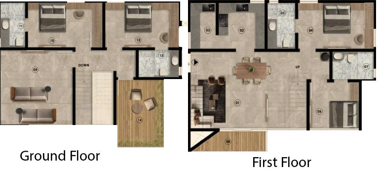 4 BHK Penthouse in Cinco Cresendo in Thudiyalur, Coimbatore - Image 914898