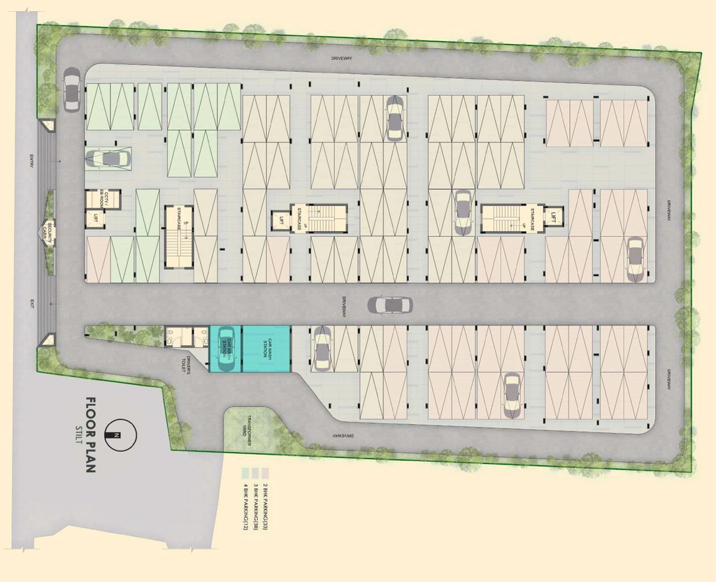 Master Plan of Cinco Cresendo in Thudiyalur, Coimbatore - Image 395985