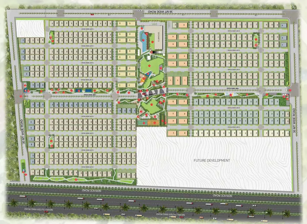 Master Plan of Maytri Ambhuja in Hayathnagar, Hyderabad - Image 396075