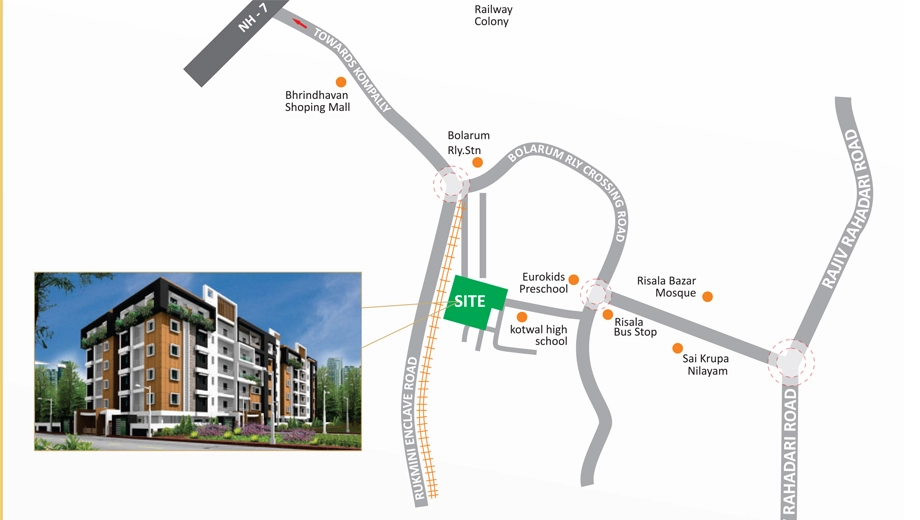 Location of Shivams Pride - Image 396028