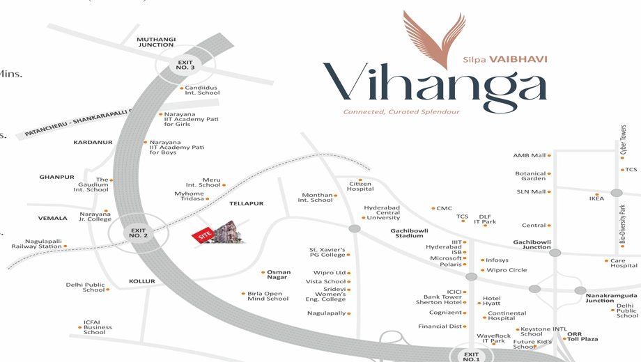 Location of Silpa Vaibhavi Vihanga - Image 396018