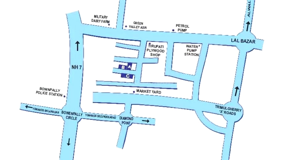 Location of Sree Tusti Apartments - Image 396006