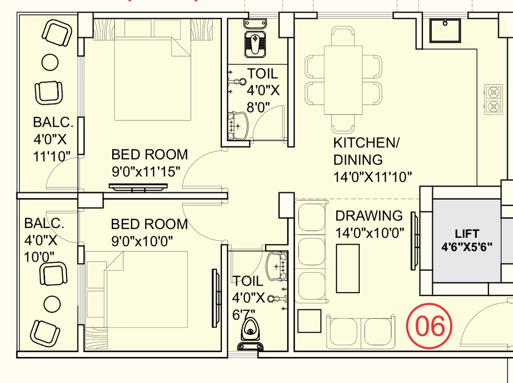 2 BHK Flat in Aranya PNB Residency in Danapur, Patna - Image 915485