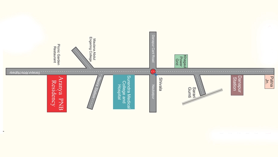 Location of Aranya PNB Residency - Image 397252