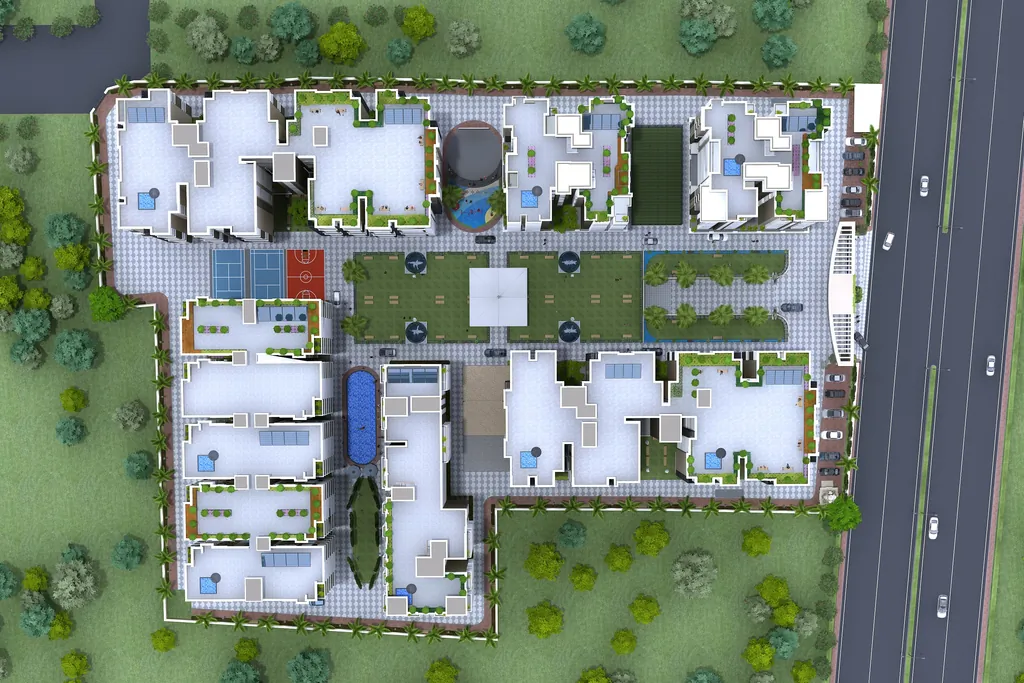 Master Plan of Concicon Sarvodaya City in Khagaul Road, Patna - Image 410280