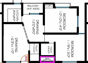2 BHK Flat in Grih VIP Residency in Mahuabagh, Patna - Image 915718