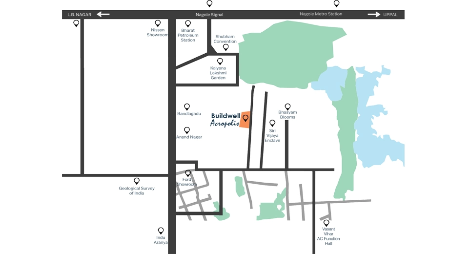 Location of Acropolis Buildwell - Image 396216