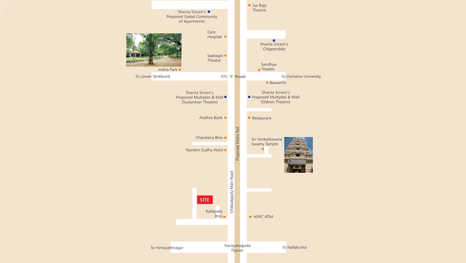 Location of Raam Mayfair Avenues - Image 396179