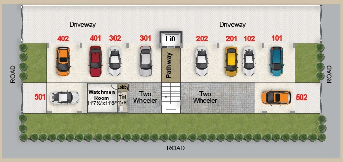 Master Plan of Srija Devidi S Homes in Nagole, Hyderabad - Image 396145
