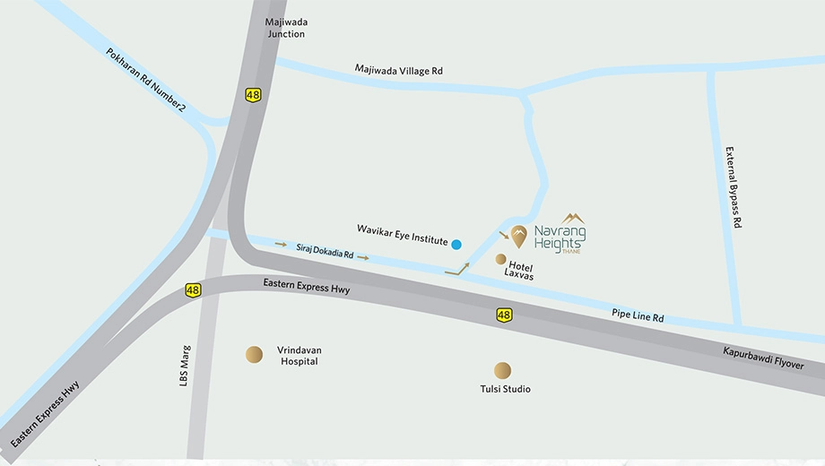 Location of Abode Navrang Heights - Image 396927