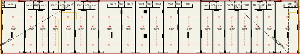 Floor Plan of Commercial Alok One Fifty One in Bhadaj, Ahmedabad - Image 396249