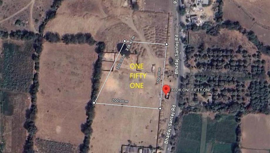 Location of Commercial Alok One Fifty One - Image 396246