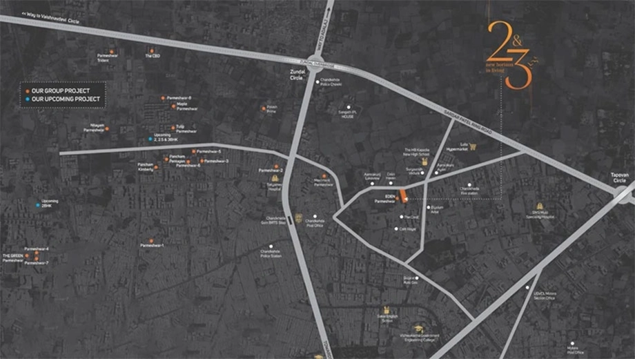 Location of Commercial Anjani The Marigold Parmeshwar - Image 396279