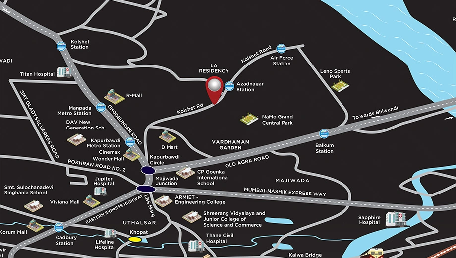 Location of Commercial Jaydeep La Residency - Image 396961
