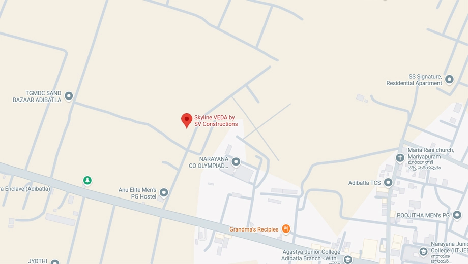 Location of SV Skyline Veda - Image 396354