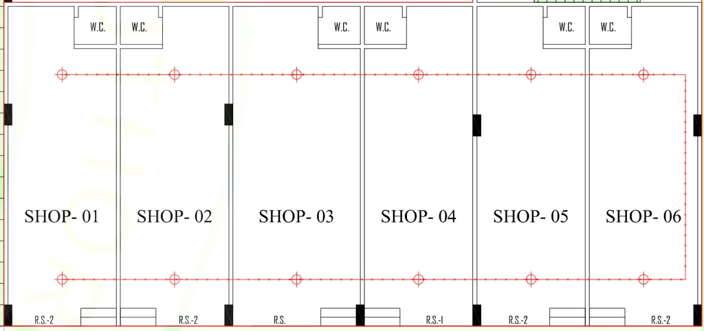 Floor Plan of Commercial Aristo Anantam in Chharodi, Ahmedabad - Image 396315