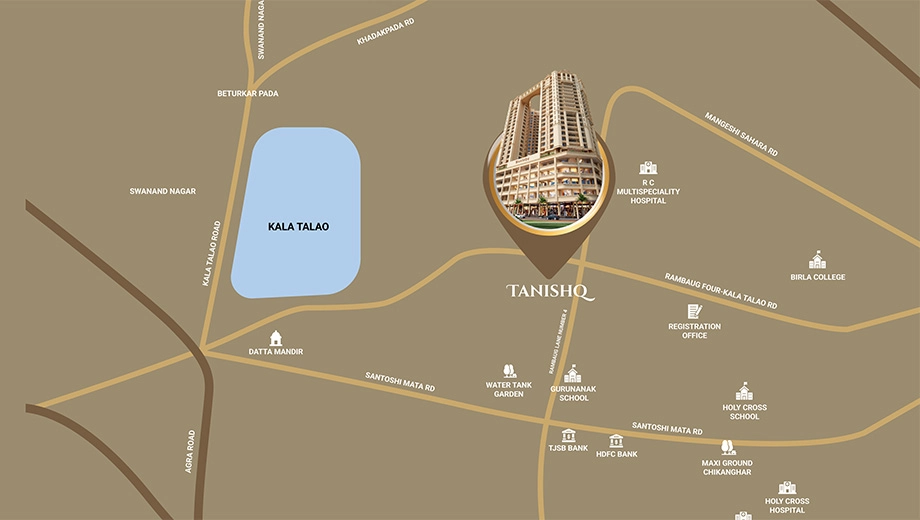 Location of Commercial Phoenix Tanishq in Kalyan West, Thane - Image 396979