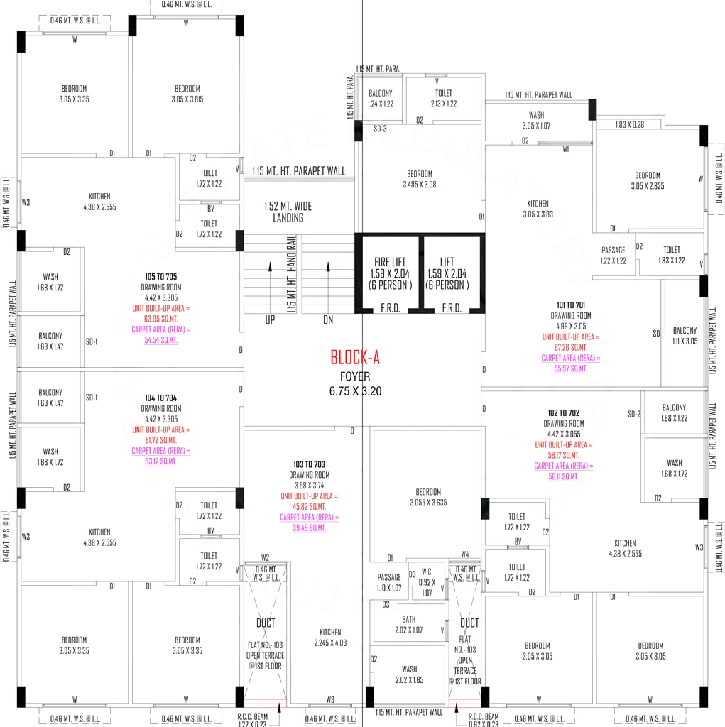 Floor Plan of Bajrangi Shlok 35 in Nava Naroda, Ahmedabad - Image 396327