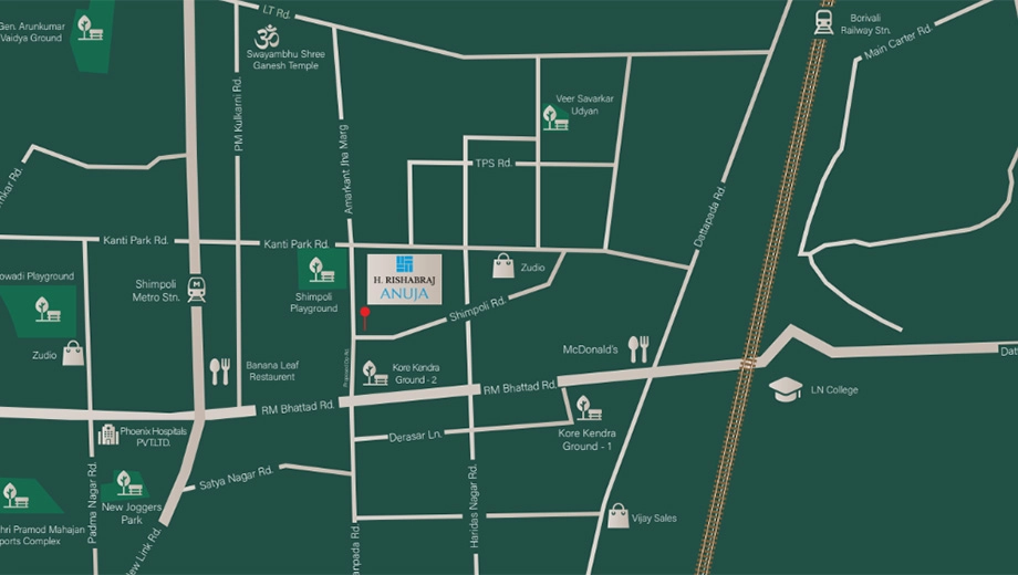 Location of H Rishabraj Anuja - Image 397017