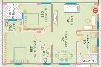 2 BHK Flat in Spa Sree Nilayam in Pragathi Nagar, Hyderabad - Image 915044