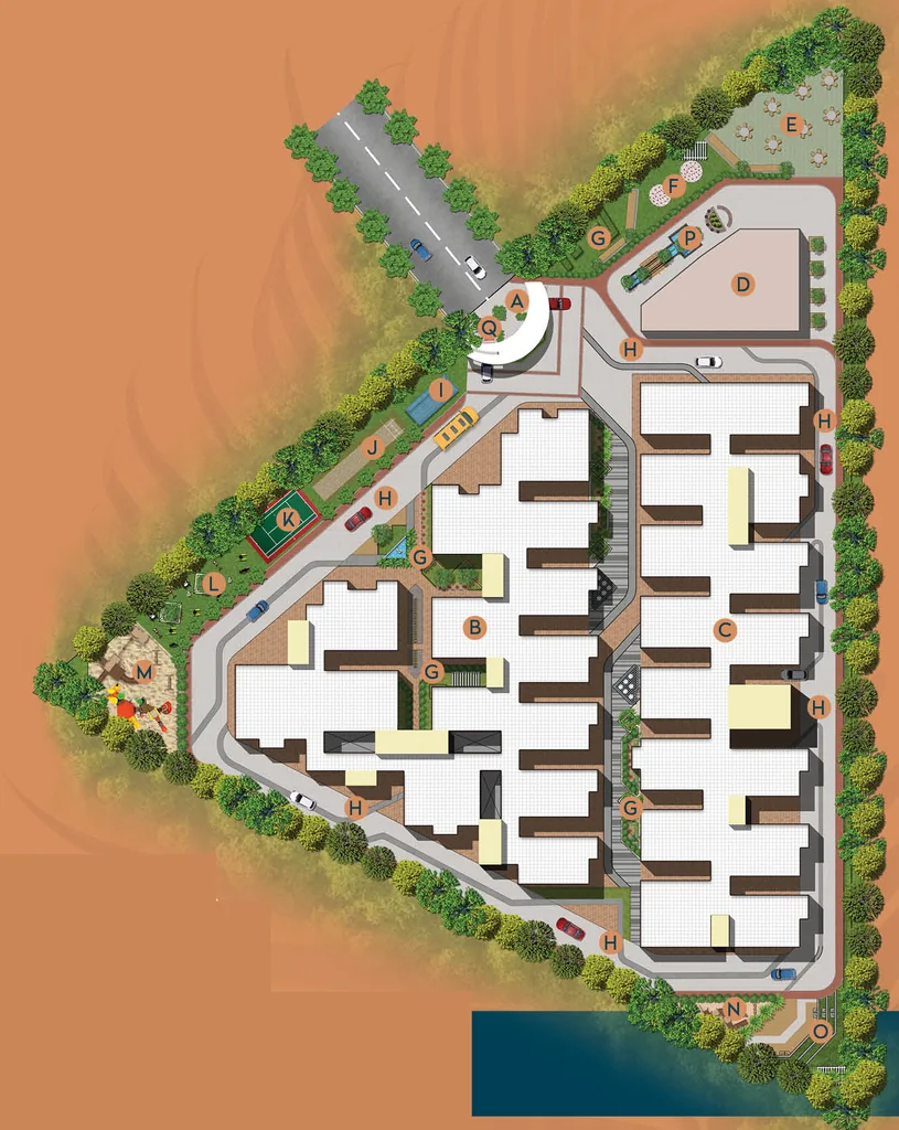 Master Plan of Sri Dhruv Tranquil in Patancheru, Hyderabad - Image 396373