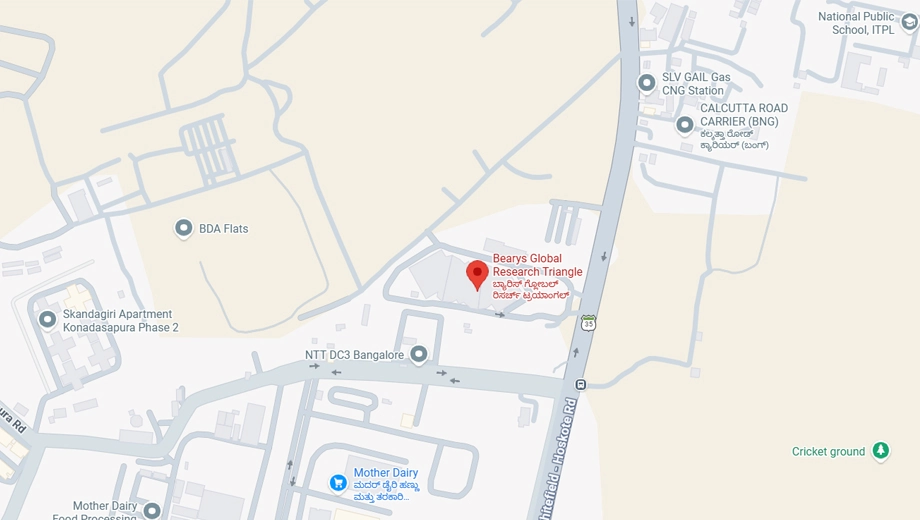 Location of Bearys Global Research Triangle - Image 396381