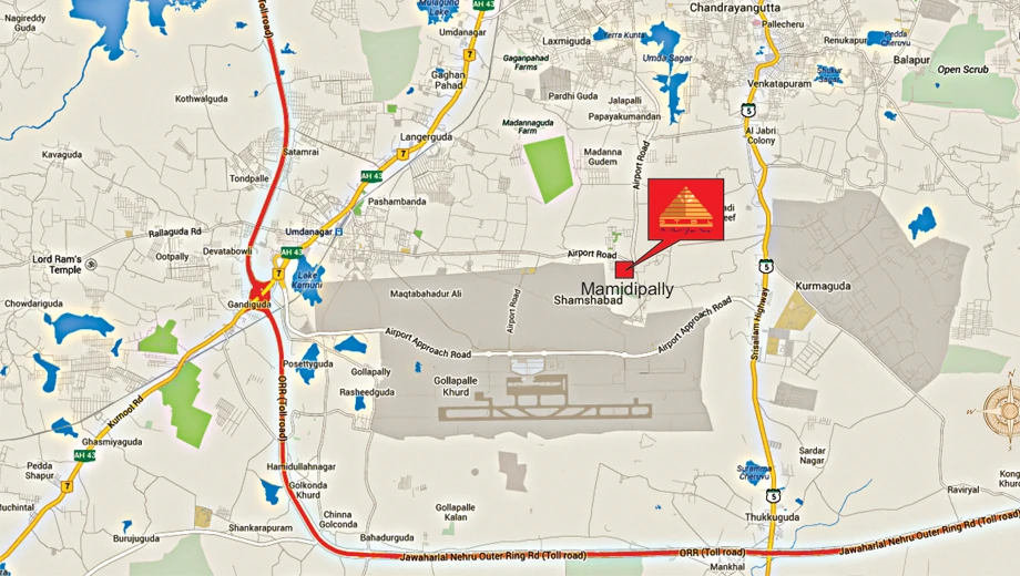 Location of STBL Maadhava Gardens - Image 396433