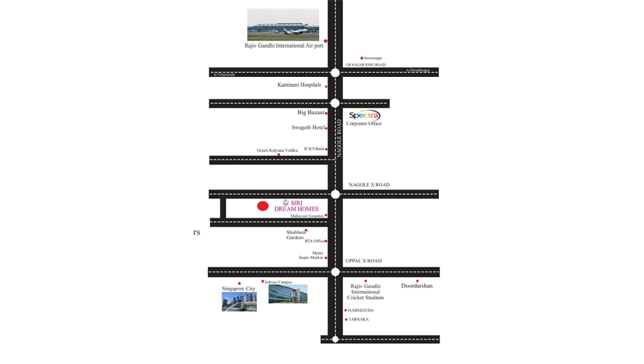 Location of Siri Dream Homes - Image 396533