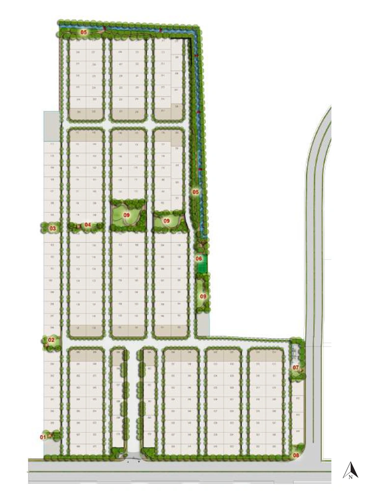 Master Plan of Tattva Aspen in Patancheru, Hyderabad - Image 396601