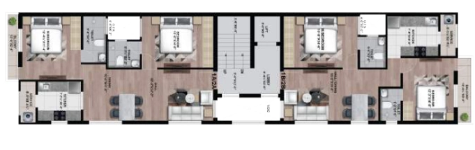 Floor Plan of Galaxy Bhavanam in Kilpauk, Chennai - Image 396711