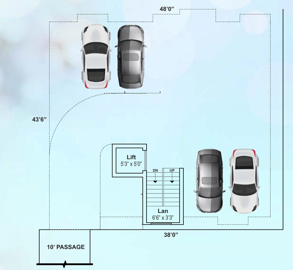 Master Plan of Galaxy Blossom in Saligramam, Chennai - Image 396742