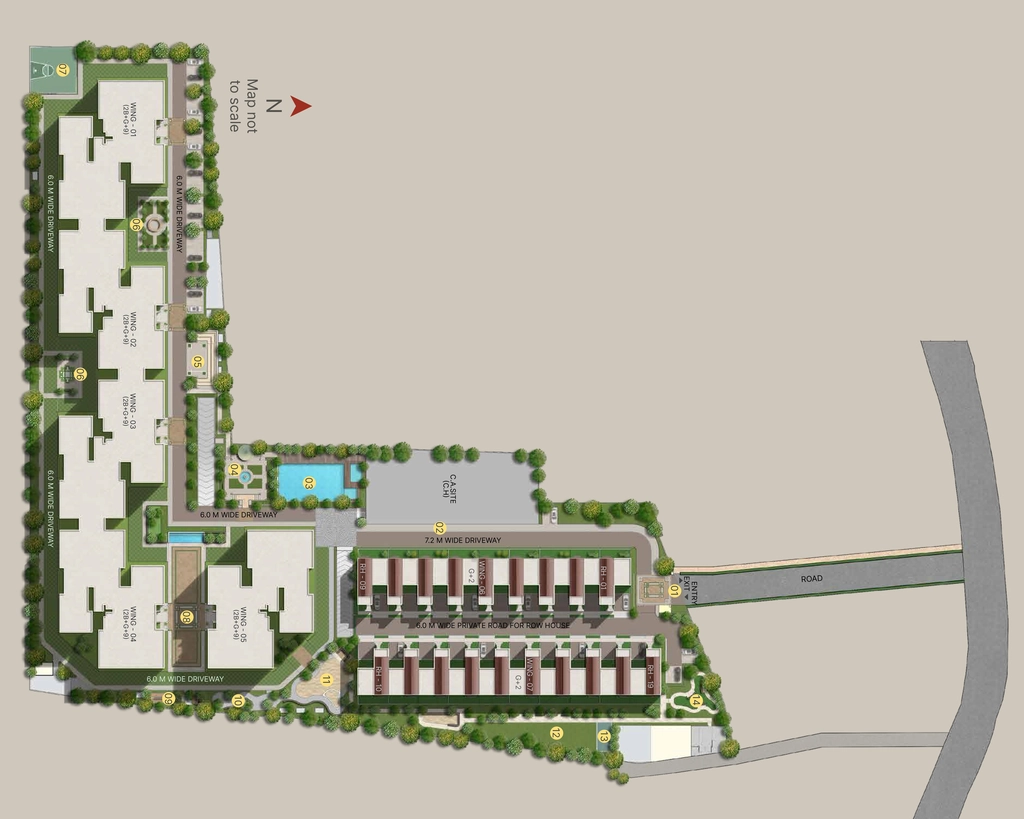 Master Plan of Sobha Victoria Park Phase 2 in Hennur Road, Bangalore - Image 396803
